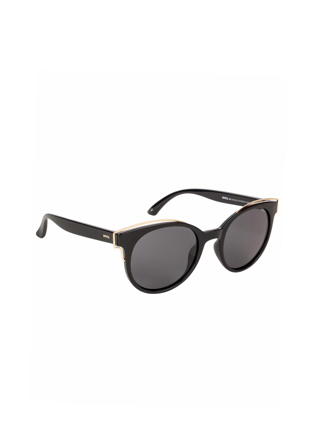 

INVU Women Cateye Sunglasses, Grey