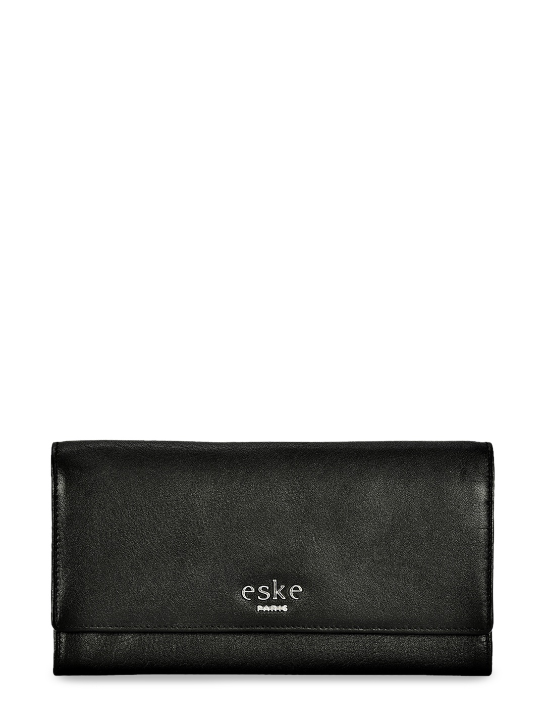 

Eske Unisex Black Textured Genuine Leather Skylar Travel Pouch