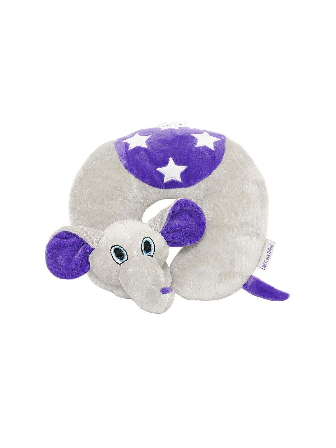 

Travel Blue Kids Flappy The Elephant Neck Travel Pillow, Grey