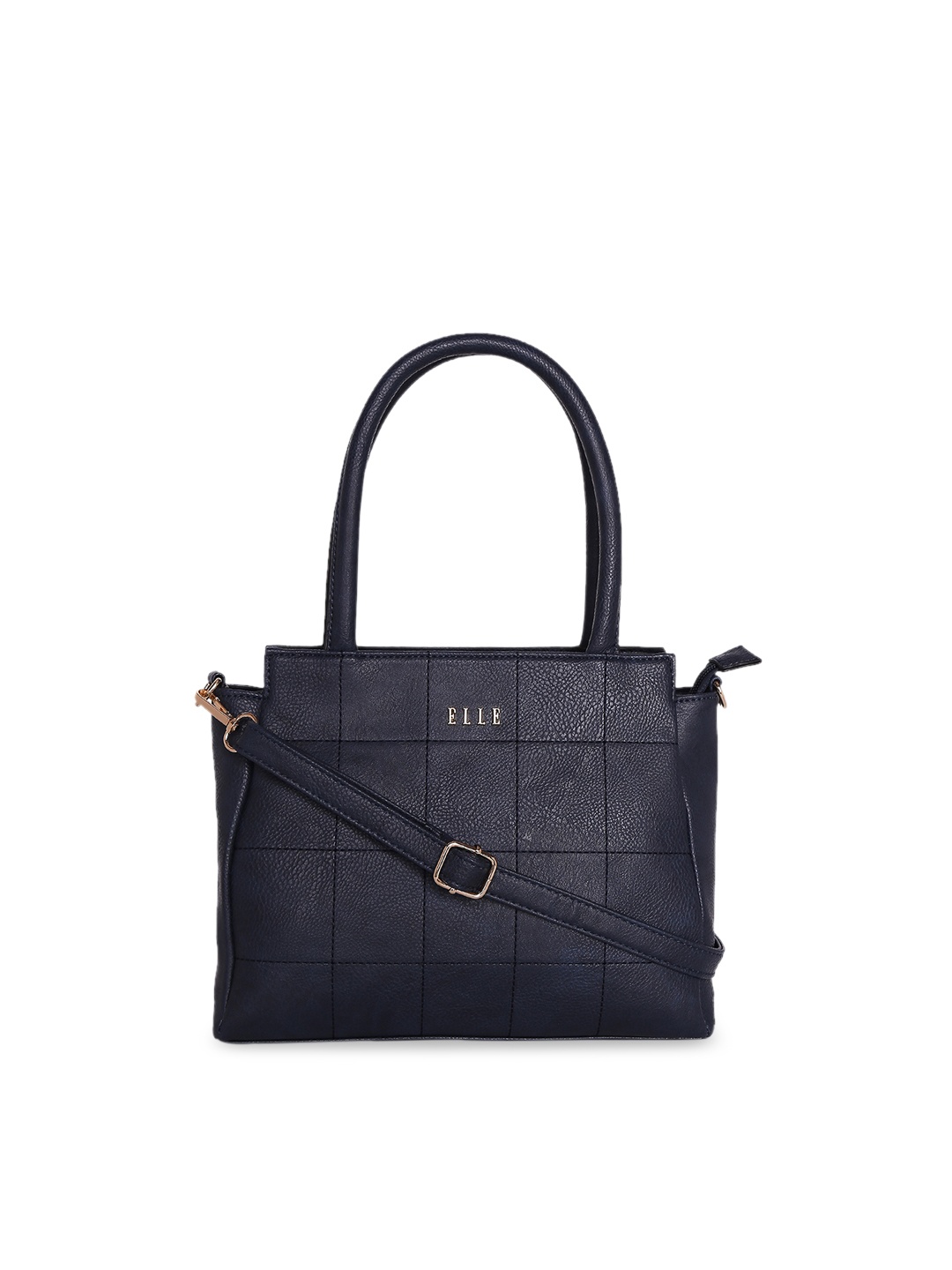 

ELLE Blue Textured Handheld Bag