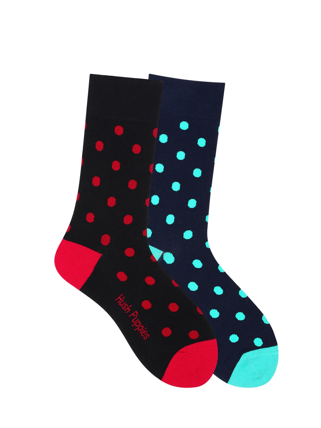 

Hush Puppies Men Pack of 2 Assorted Patterned Calf Length