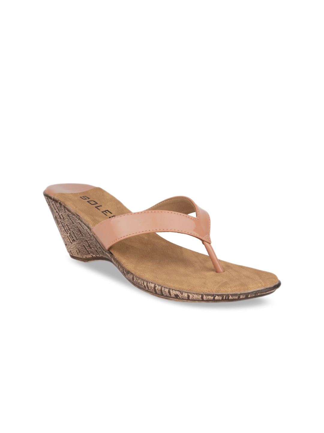 

SOLES Women Pink Solid Heels