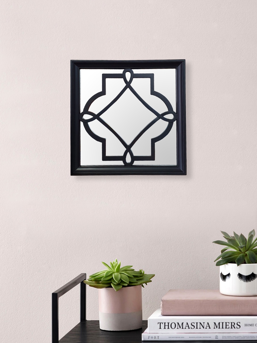 

Art Street Black Plastic Wall Mirror