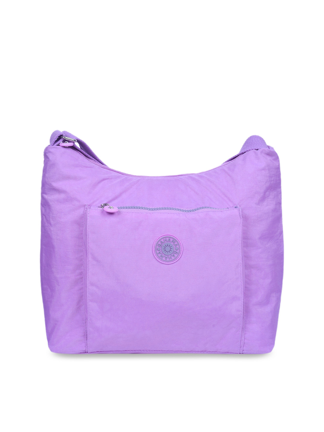 

BAHAMA Crinkle Range Unisex Purple Solid Messenger Bag