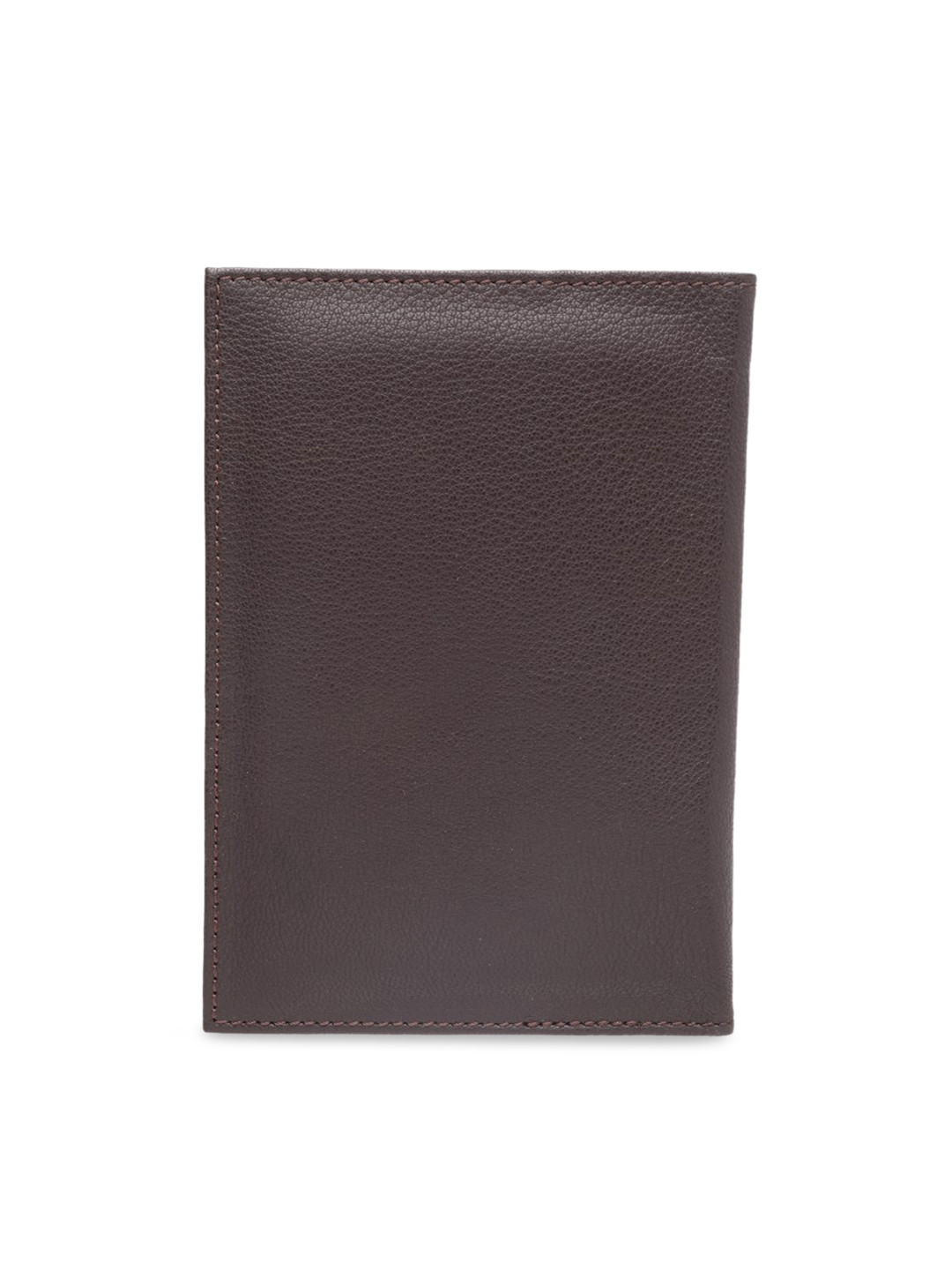 

Teakwood Leathers Men Brown Textured Two Fold Wallet