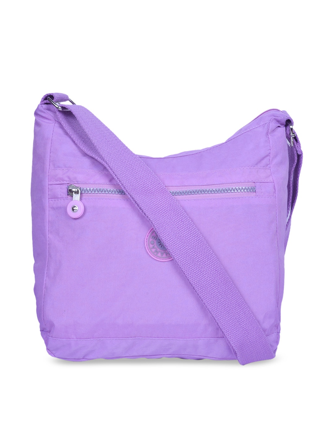 

BAHAMA Crinkle Range Unisex Purple Solid Messenger Bag
