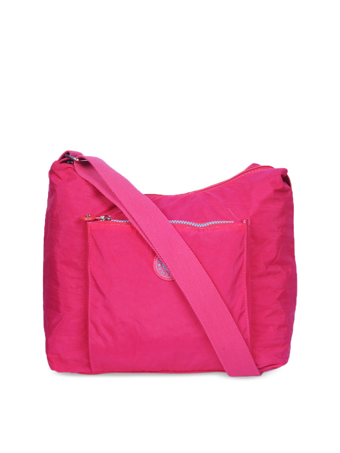 

BAHAMA Crinkle Range Unisex Fuchsia Solid Messenger Bag