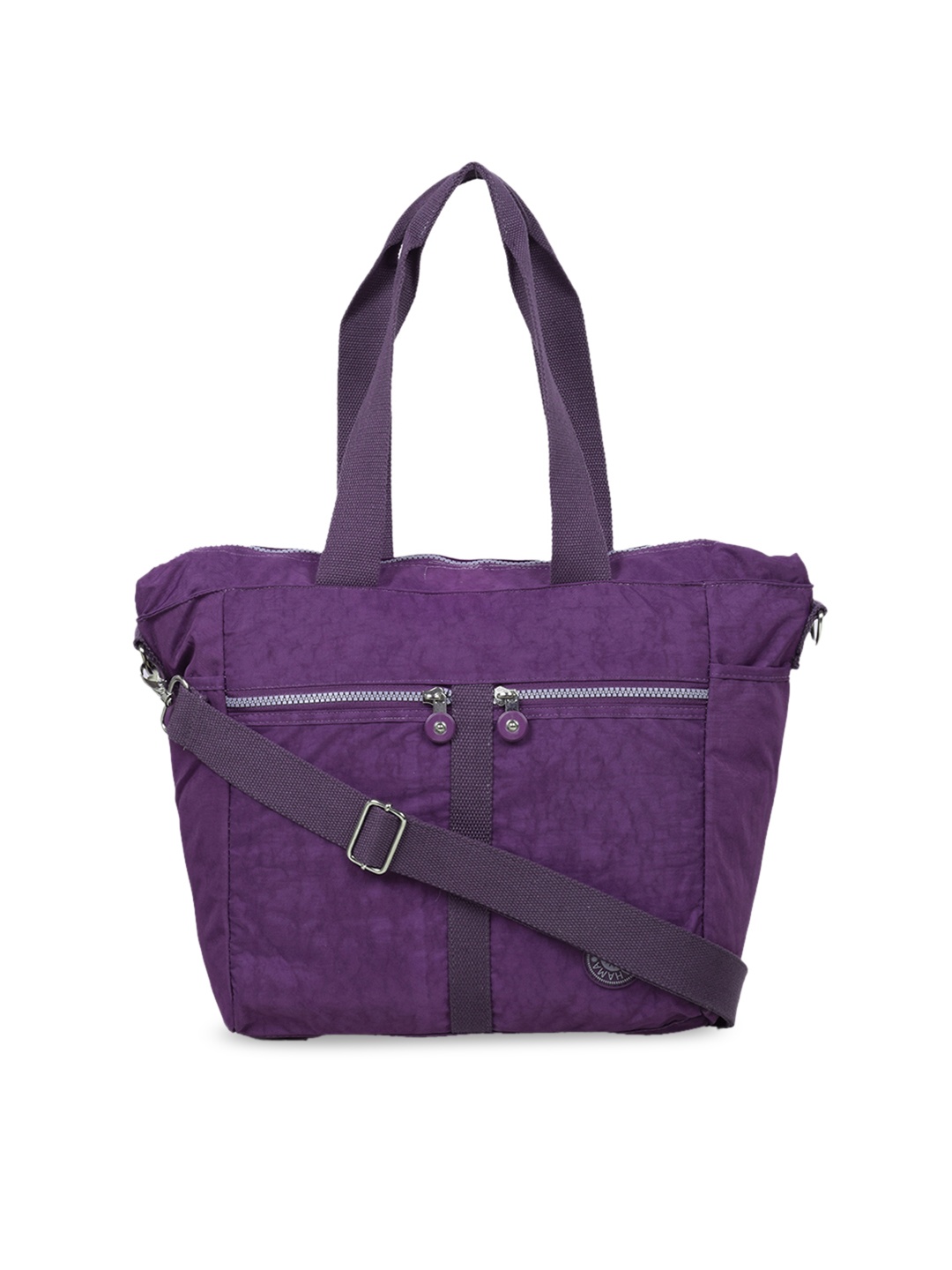 

BAHAMA Crinkle Range Purple Solid Shoulder Bag