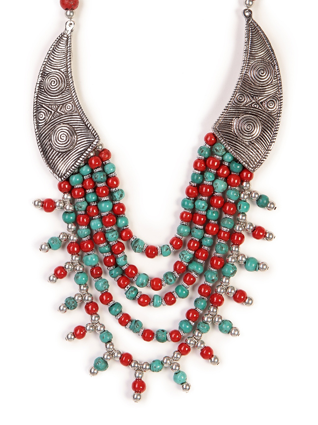 

Bamboo Tree Jewels Silver Handcrafted Necklace