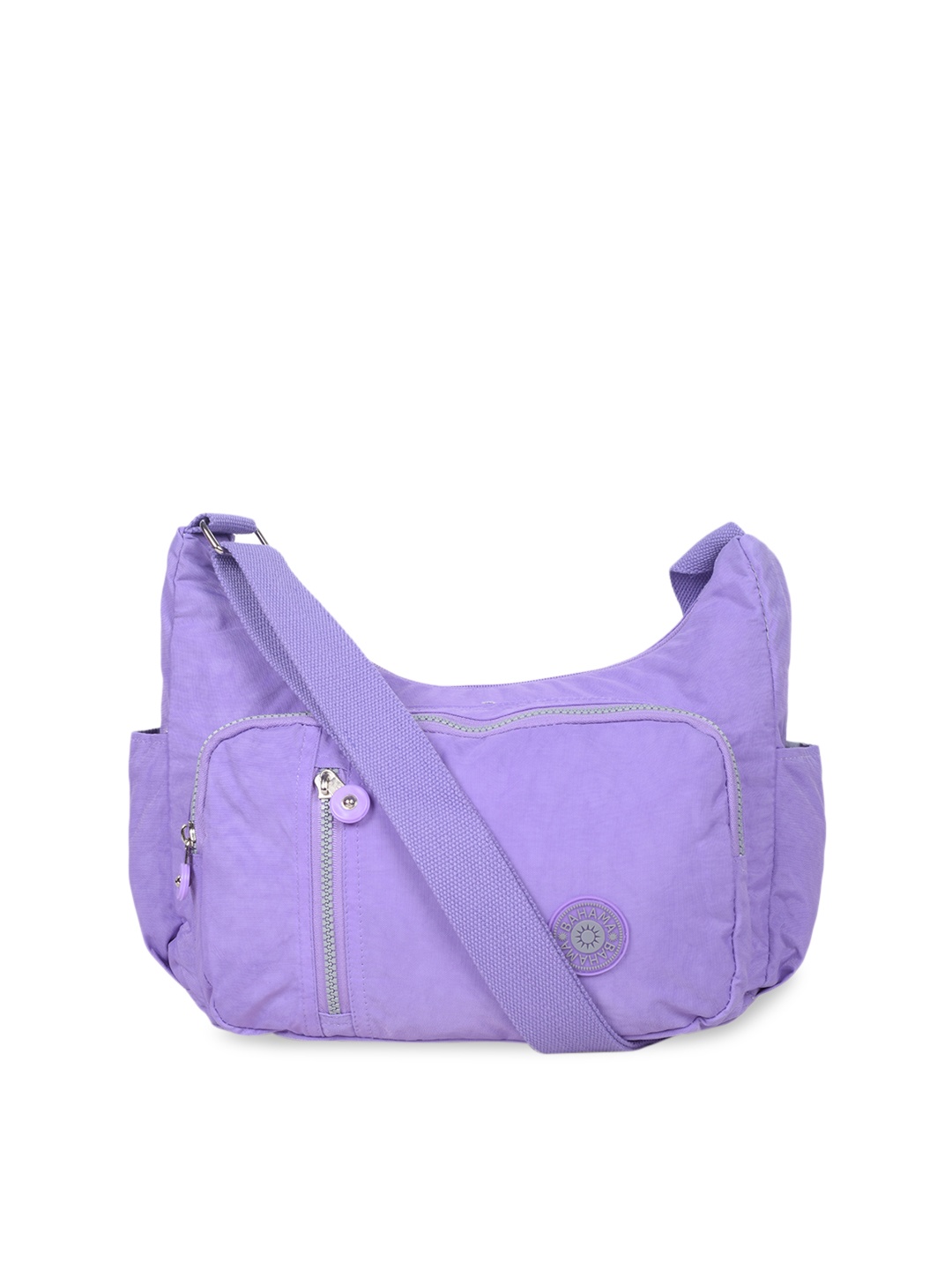 

BAHAMA Crinkle Range Unisex Purple Solid Messenger Bag