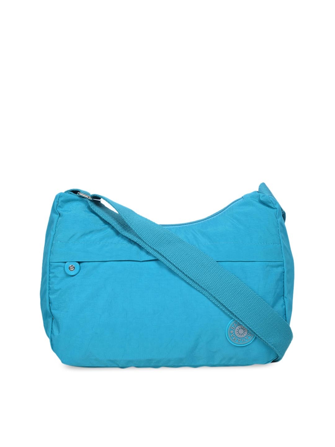 

BAHAMA Crinkle Range Unisex Blue Solid Messenger Bag