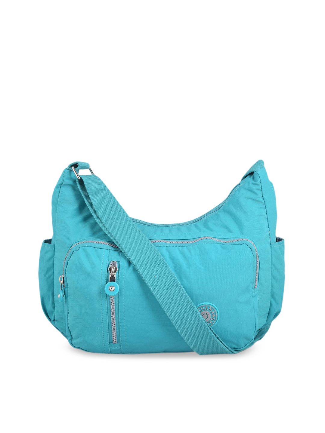 

BAHAMA Crinkle Range Unisex Blue Solid Messenger Bag