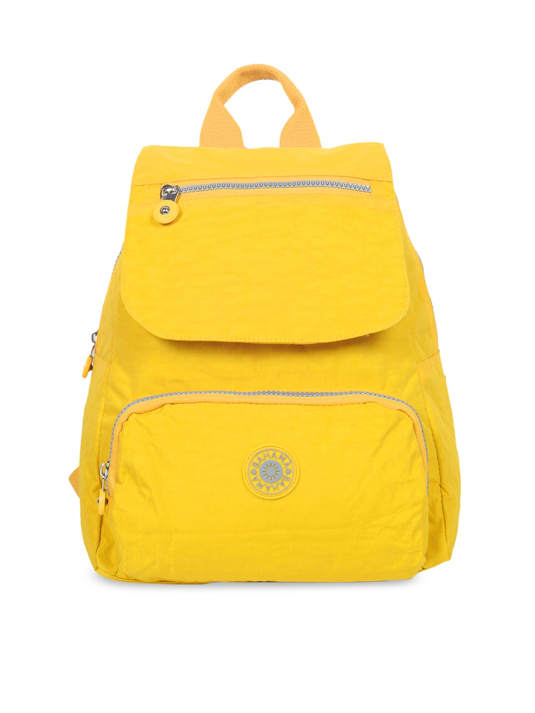 

BAHAMA Crinkle Range Unisex Yellow Solid Backpack
