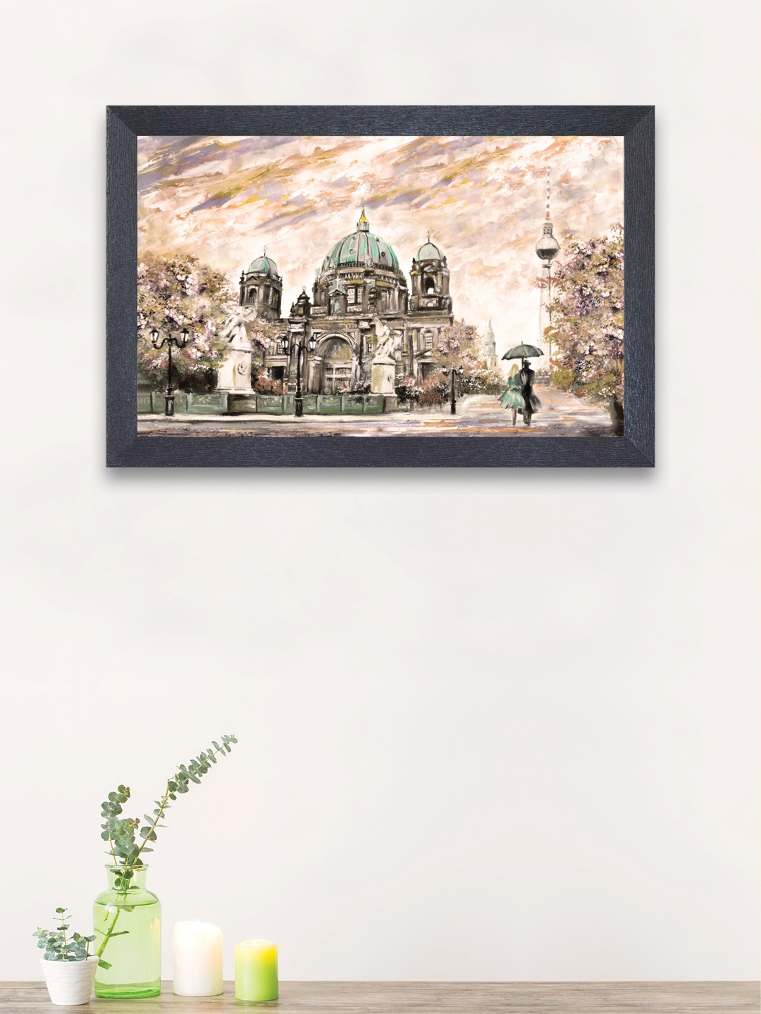 

nest ART Beige & Black Synthetic Wood Wall Art