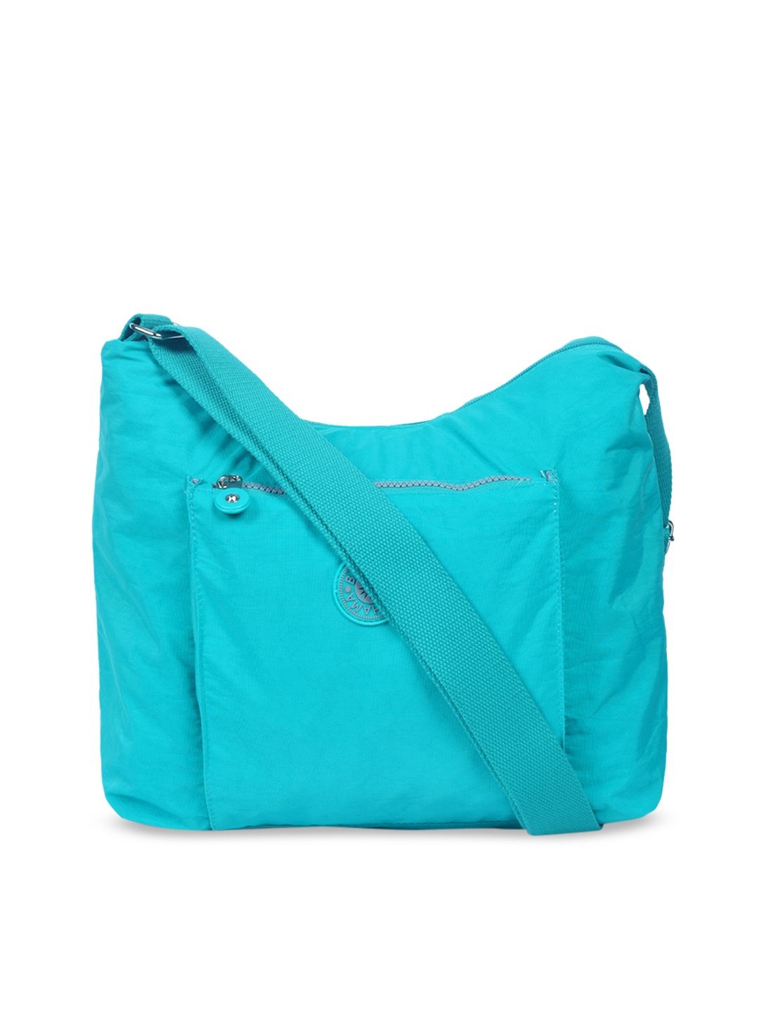 

BAHAMA Crinkle Range Unisex Blue Solid Messenger Bag