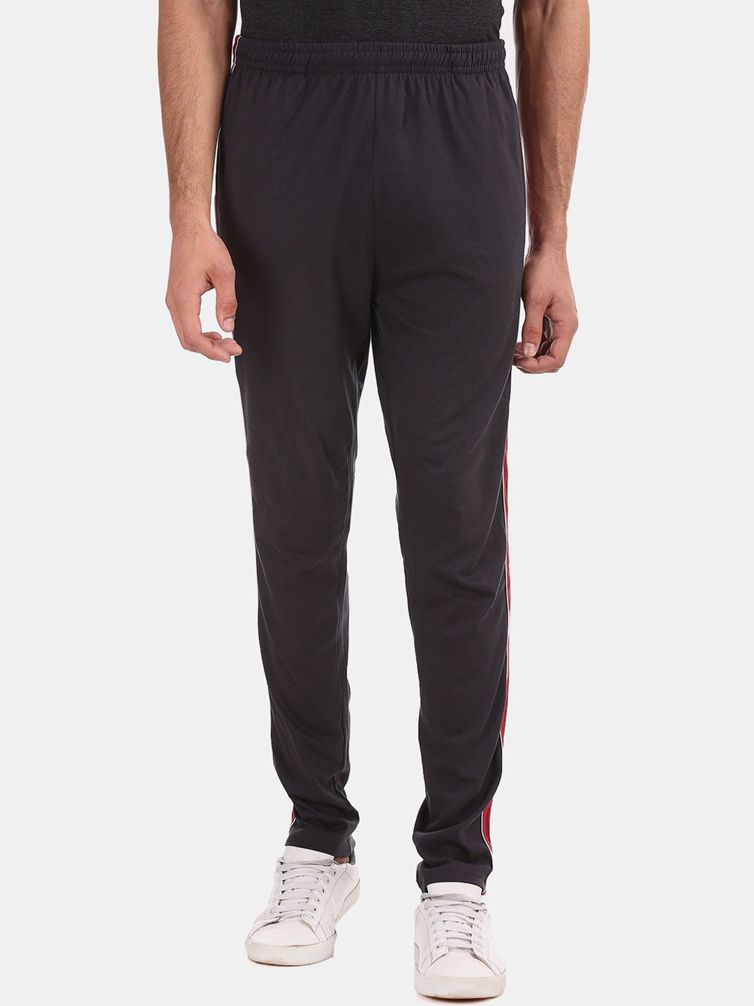 

Colt Men Grey Solid Track Pants