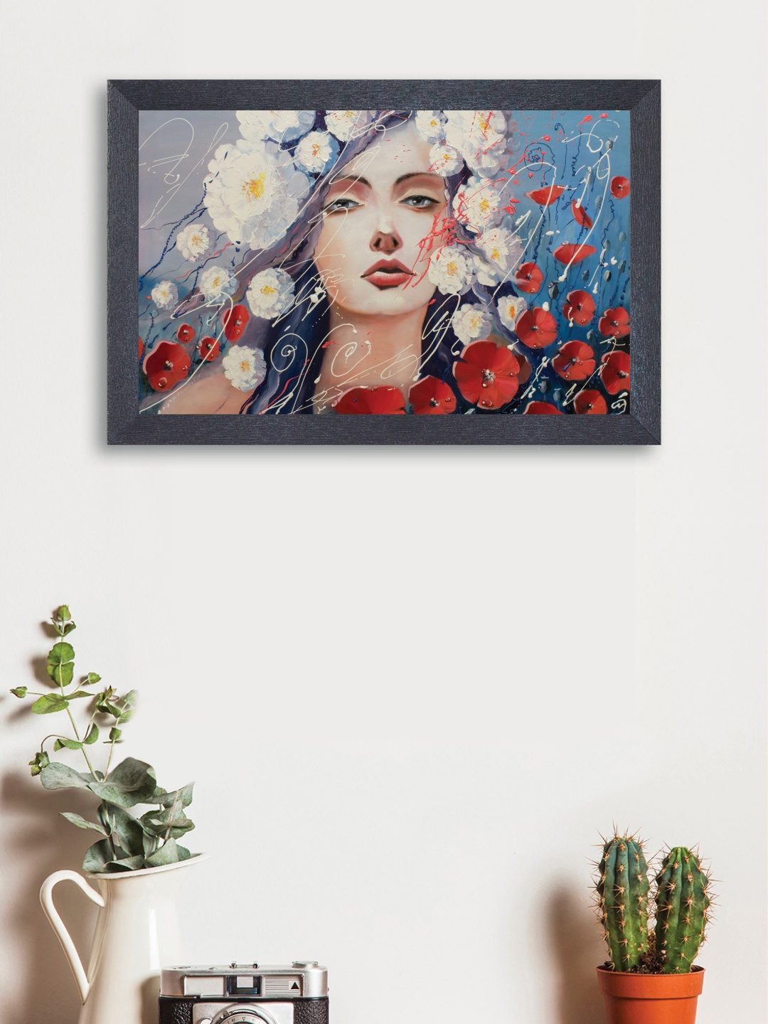 

nest ART Multicoloured Synthetic Wood Abstract Wall Art, Multi