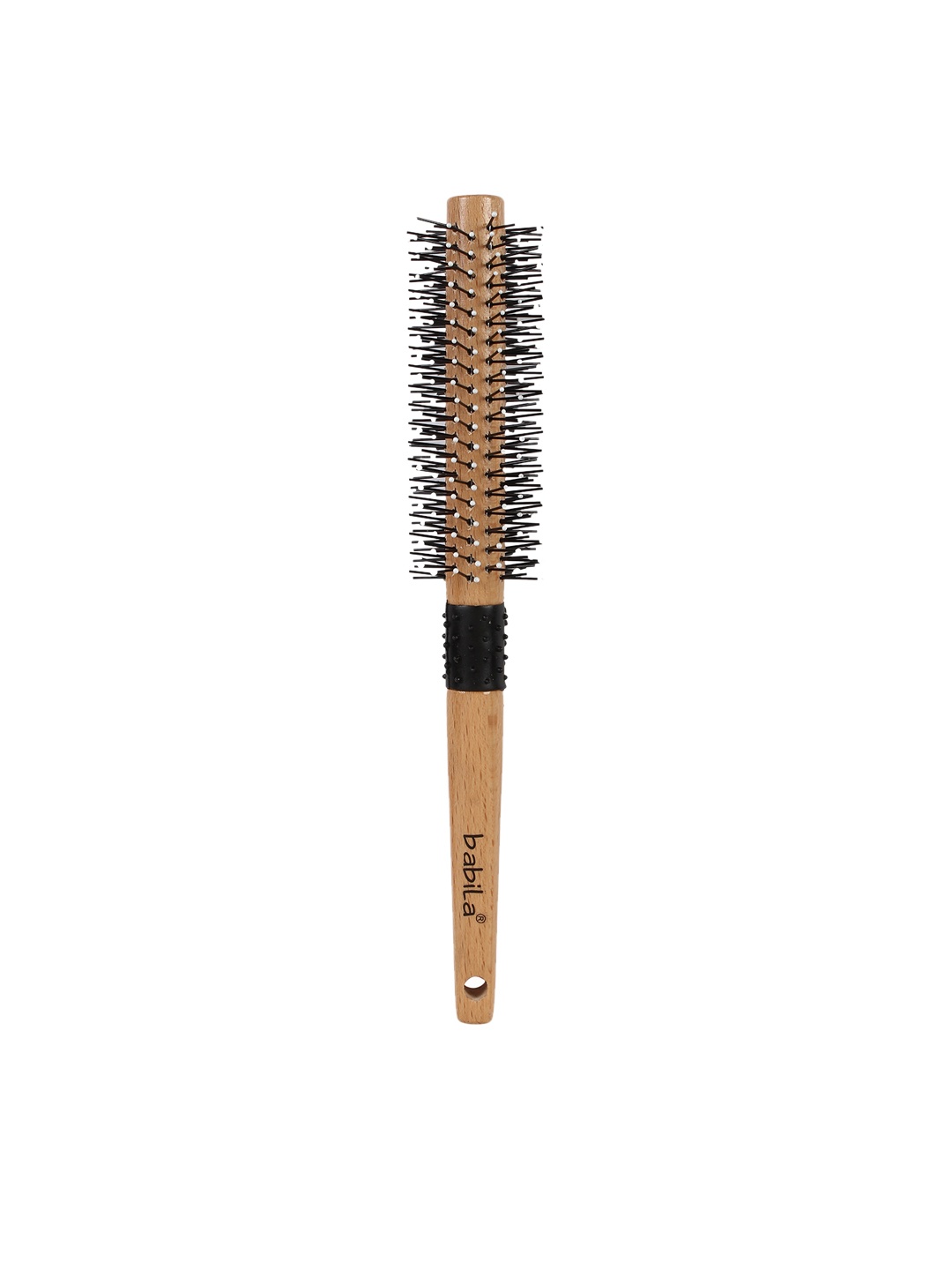 

babila Unisex Beige Round Wooden Brush HB-V560
