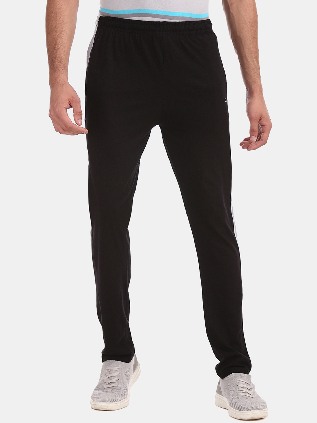 

Colt Men Black Solid Track Pants
