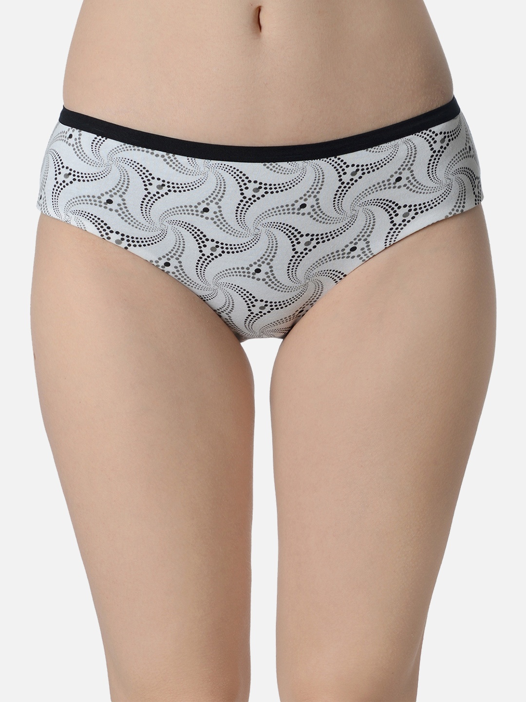 

mod & shy Women White Hipster Briefs MU87