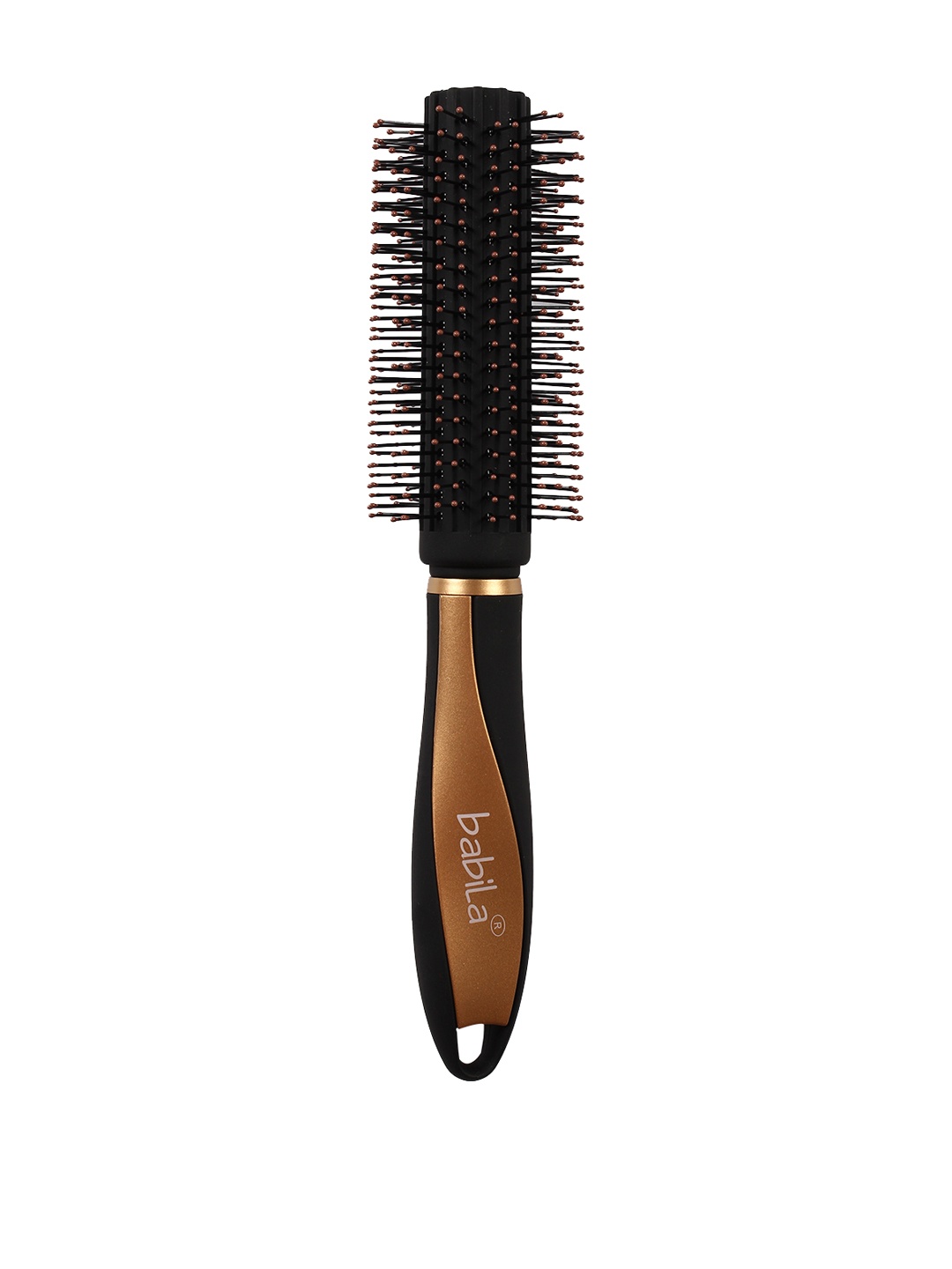 Babila Unisex Black Round Hair Brush