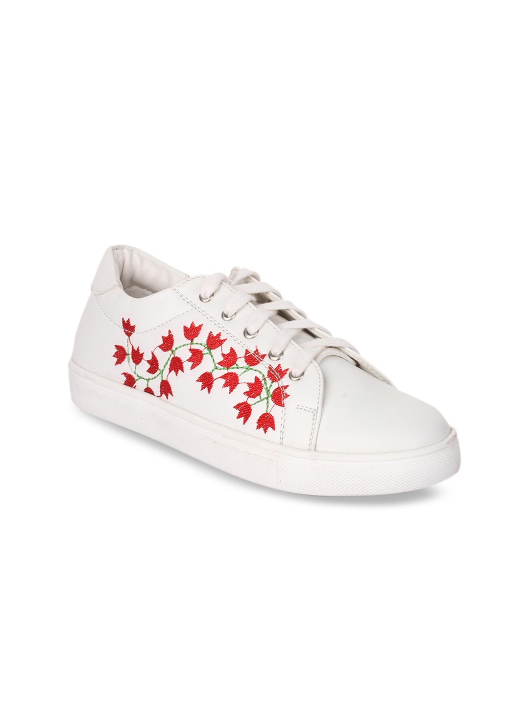 

Bruno Manetti Women White Sneakers