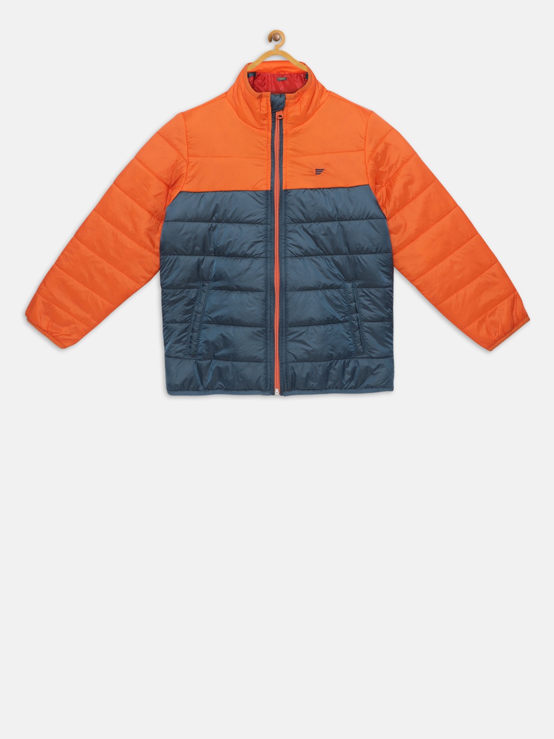 

t-base Boys Blue Colourblocked Lightweight Padded Jacket