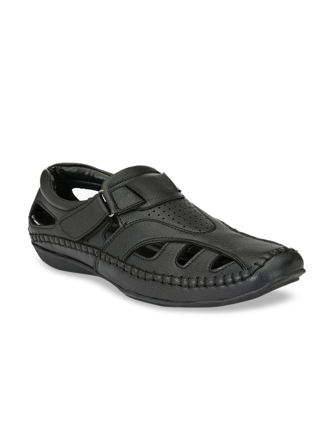 

El Paso Men Black Shoe-Style Sandals