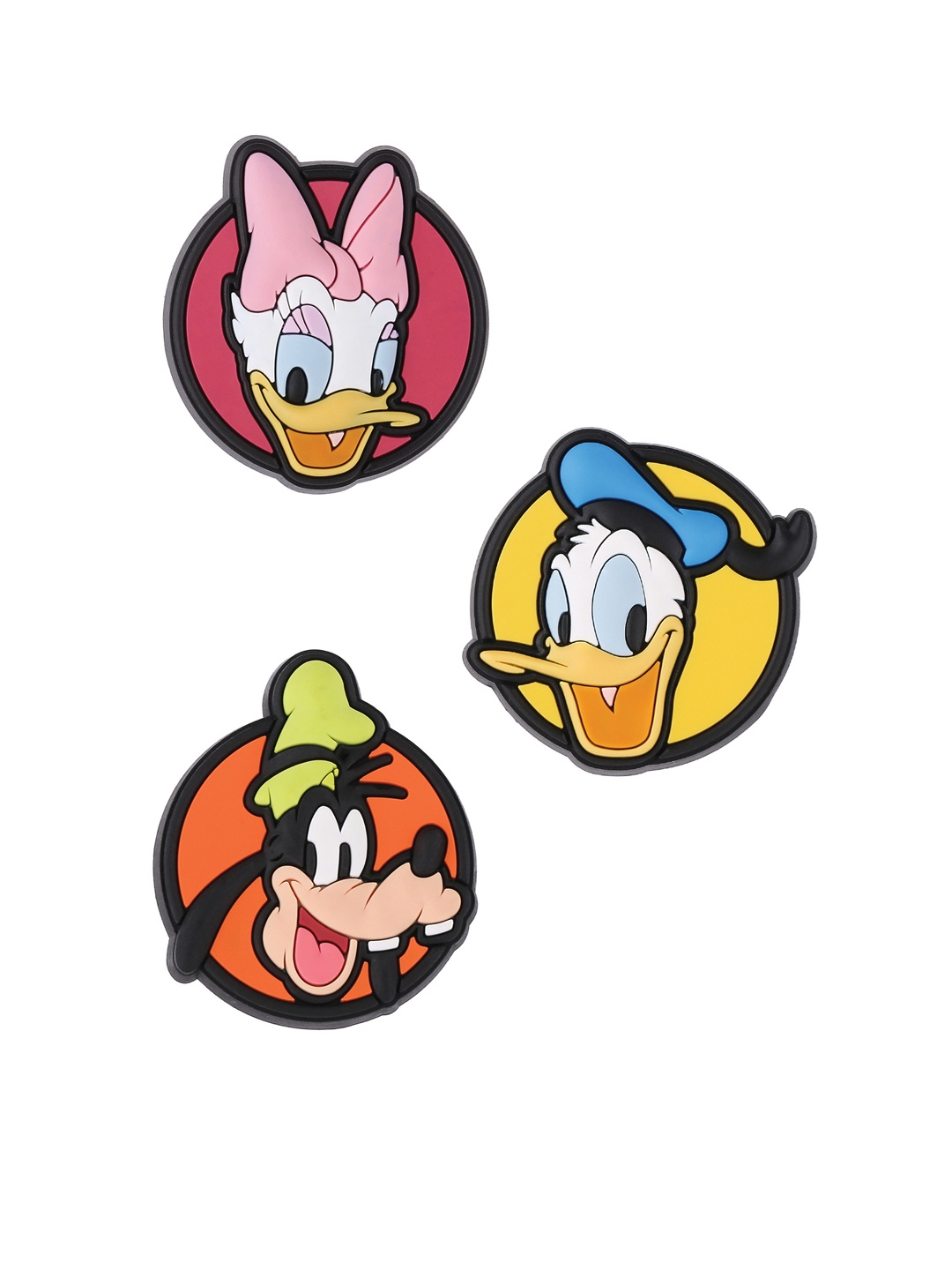 

Crocs Unisex Set of 3 Multicoloured Mickey Friends Jibbitz Shoe Charms, Multi