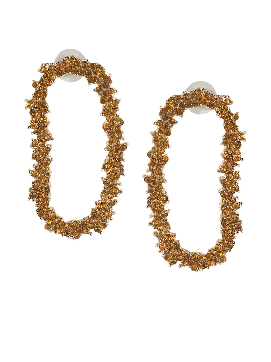 

Kazo Copper-Toned Geometric Studs