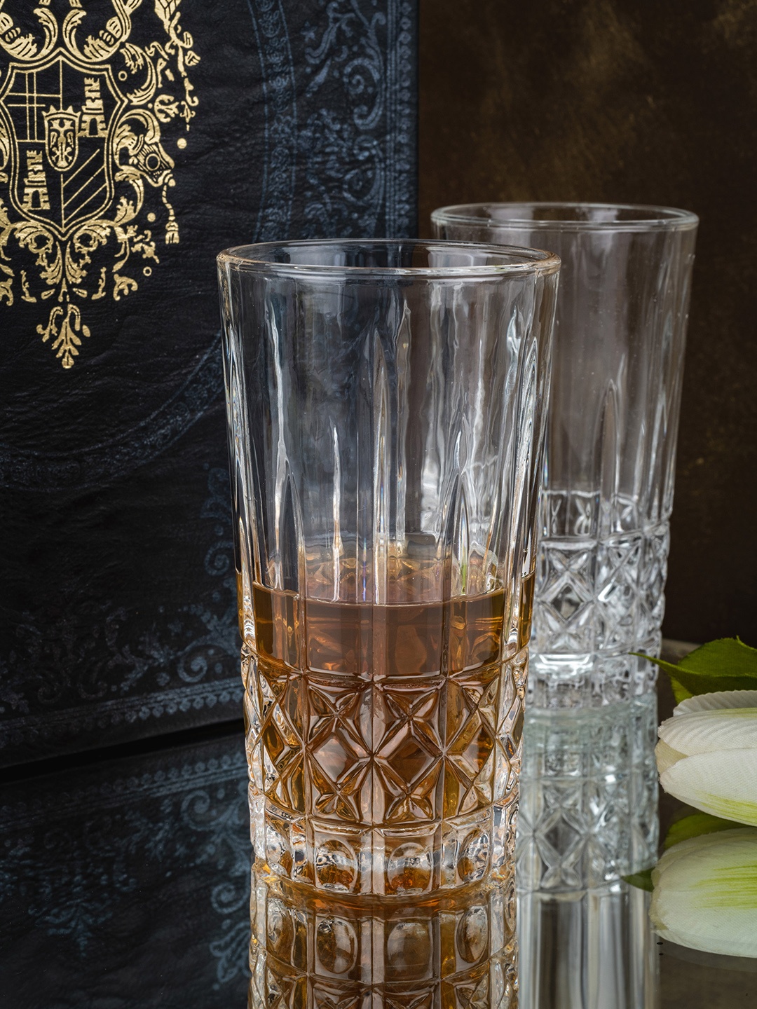 

GOODHOMES Set of 6 Transparent Tumblers 260 ml each