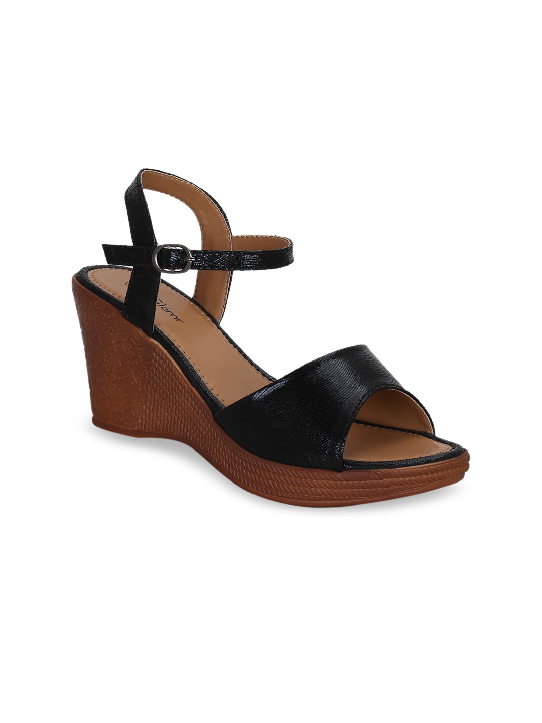 

Get Glamr Women Black Solid Heels