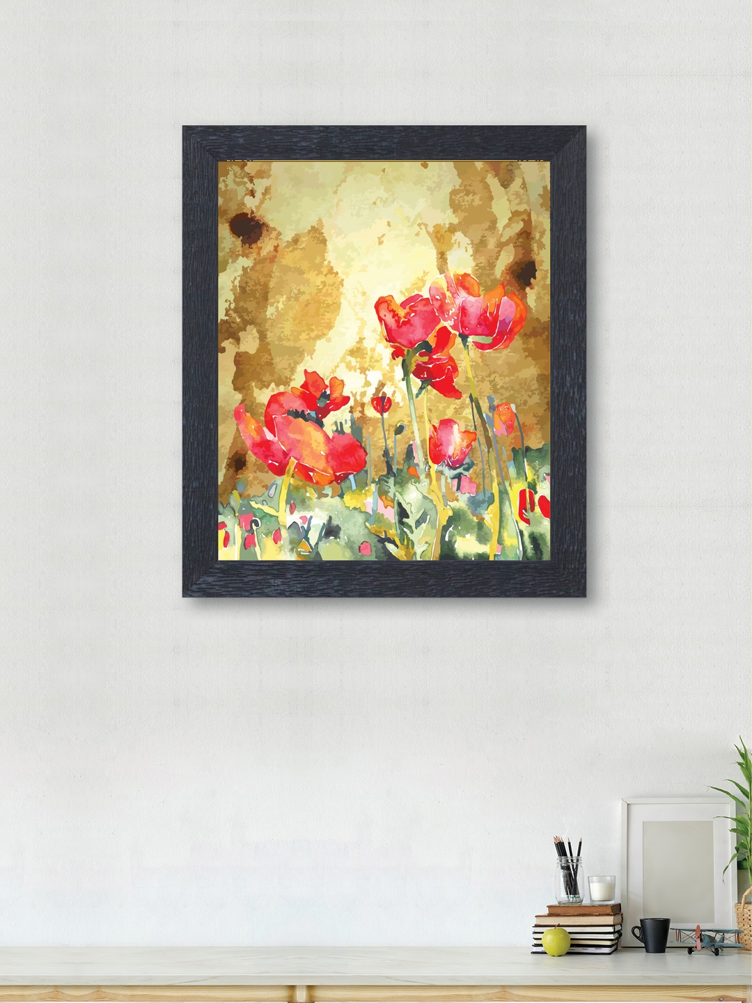 

nest ART Multicoloured Synthetic Wood Abstract Wall Art, Multi