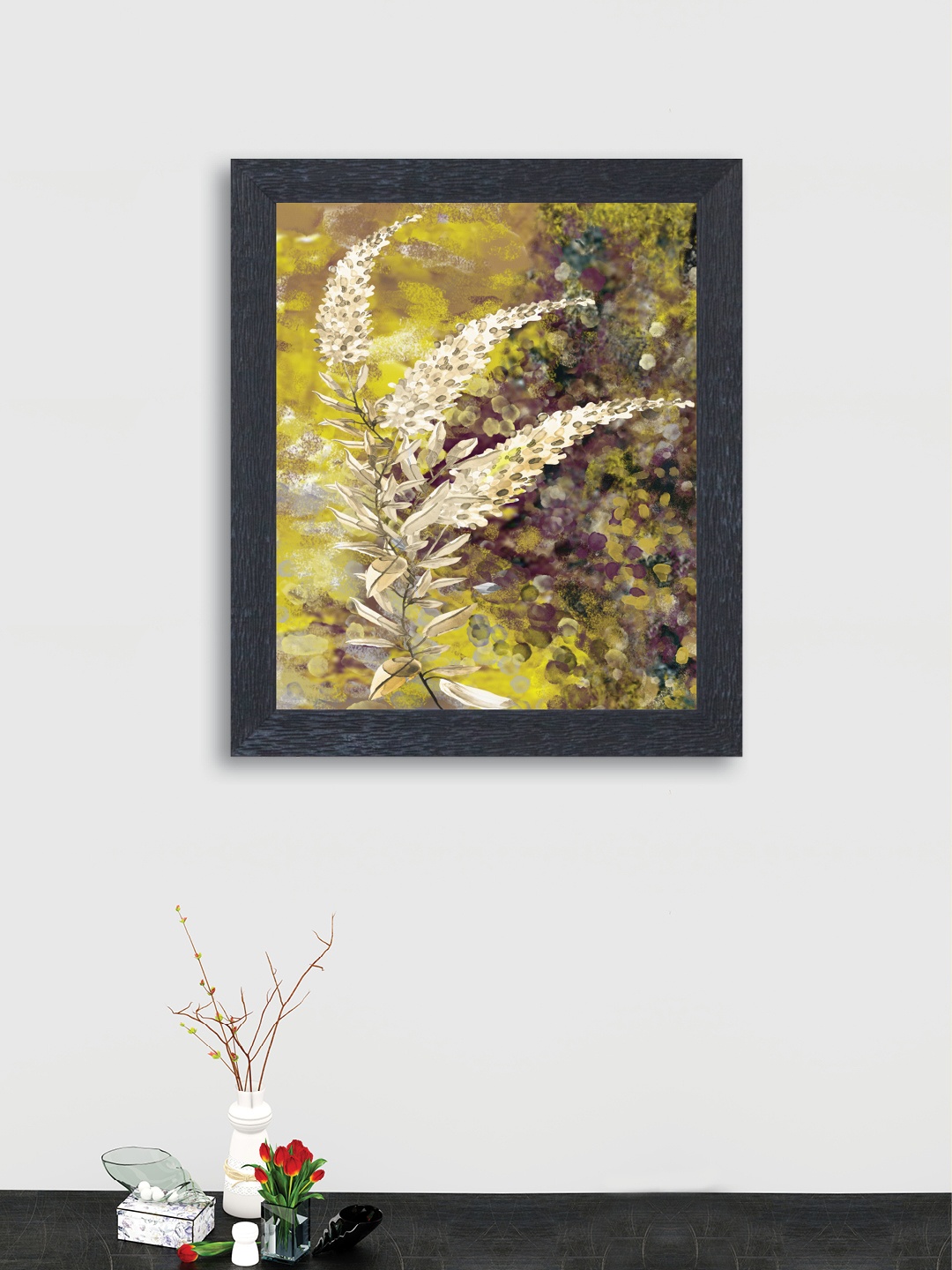 

nest ART Multicoloured Synthetic Wood Abstract Wall Art, Multi