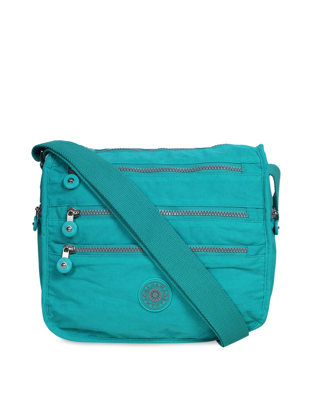 

BAHAMA Unisex Blue Solid Messenger Bag