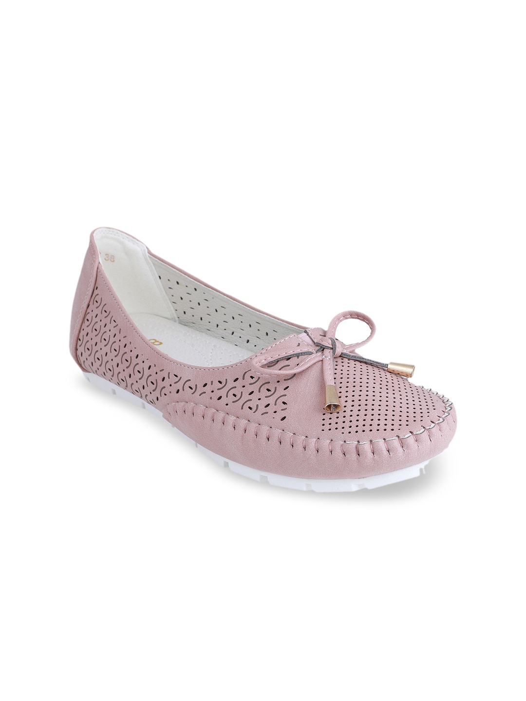 pelle albero Women Pink Slip-On Sneakers