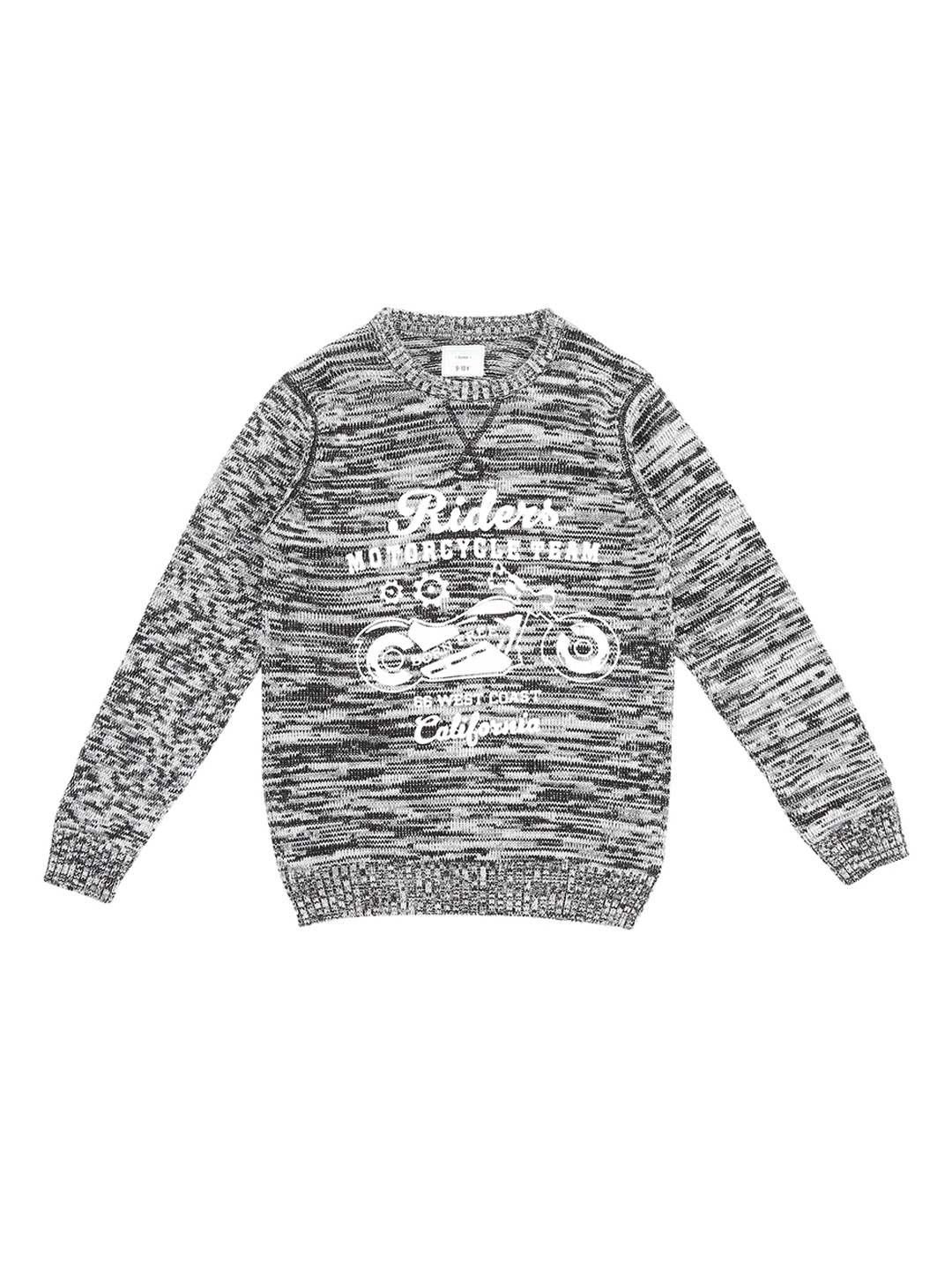 

Pantaloons Junior Boys Grey Printed Sweater
