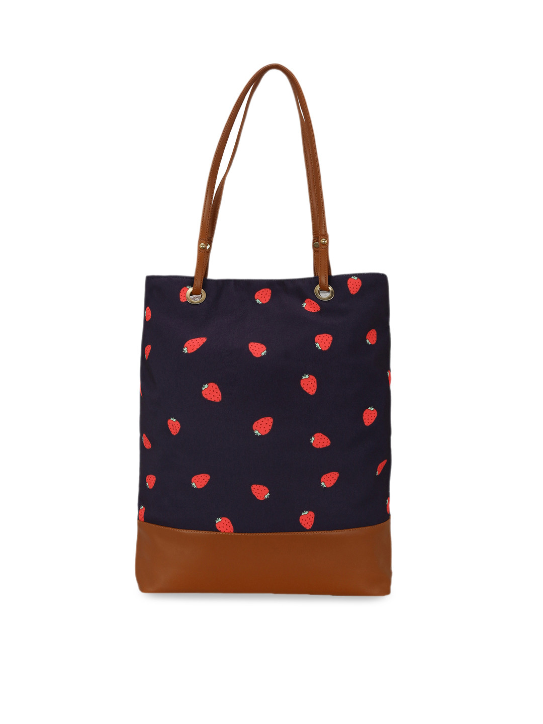 

KLEIO Women Blue Printed Tote Bag