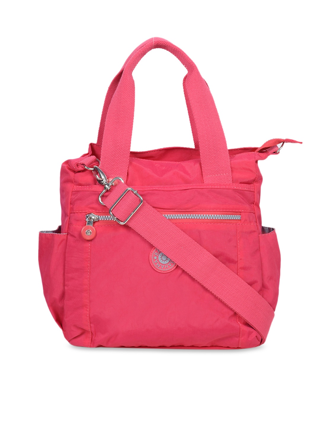 

BAHAMA Crinkle Range Fuchsia Solid Handheld Bag