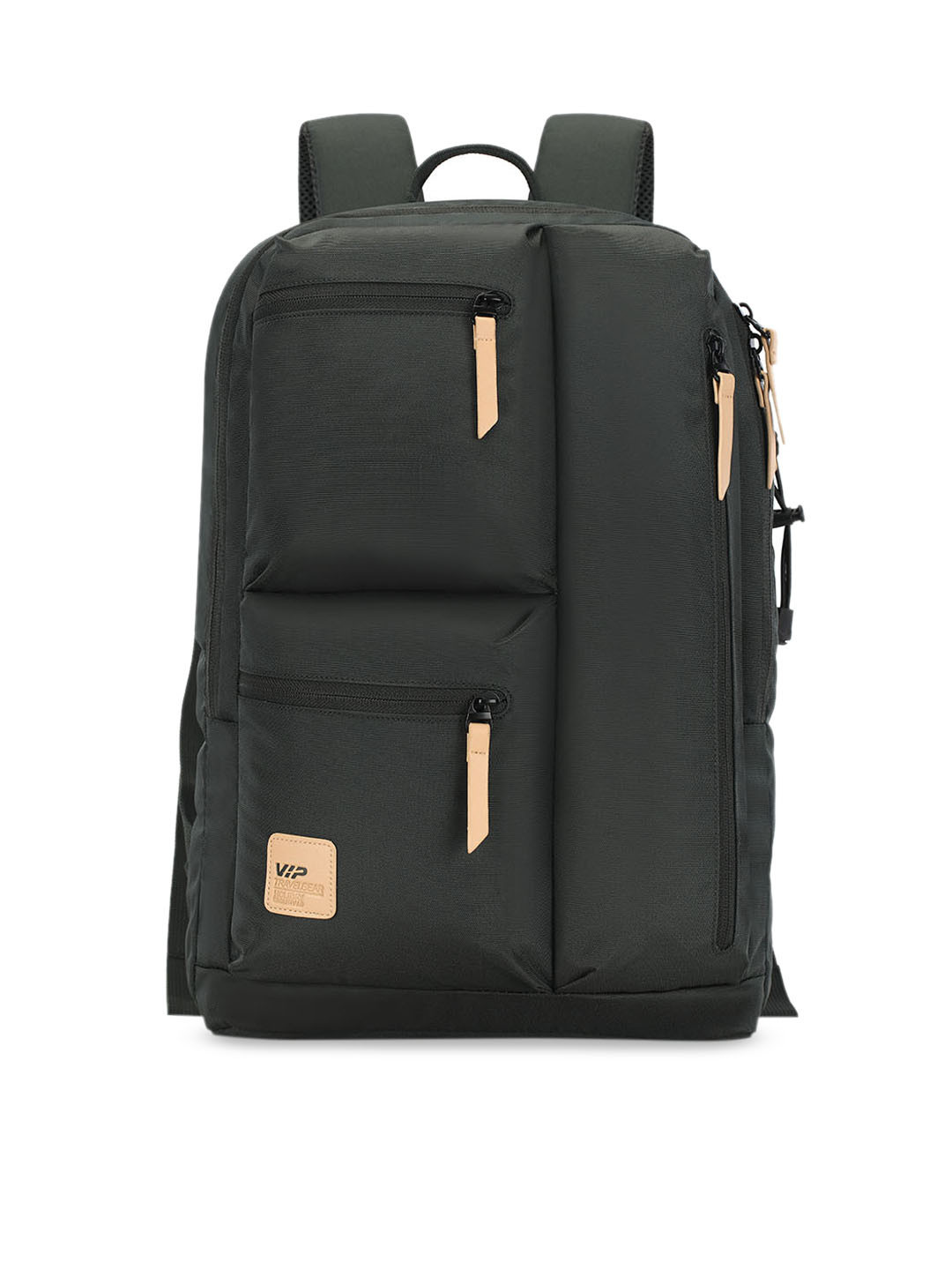

VIP Unisex Green Solid Backpack