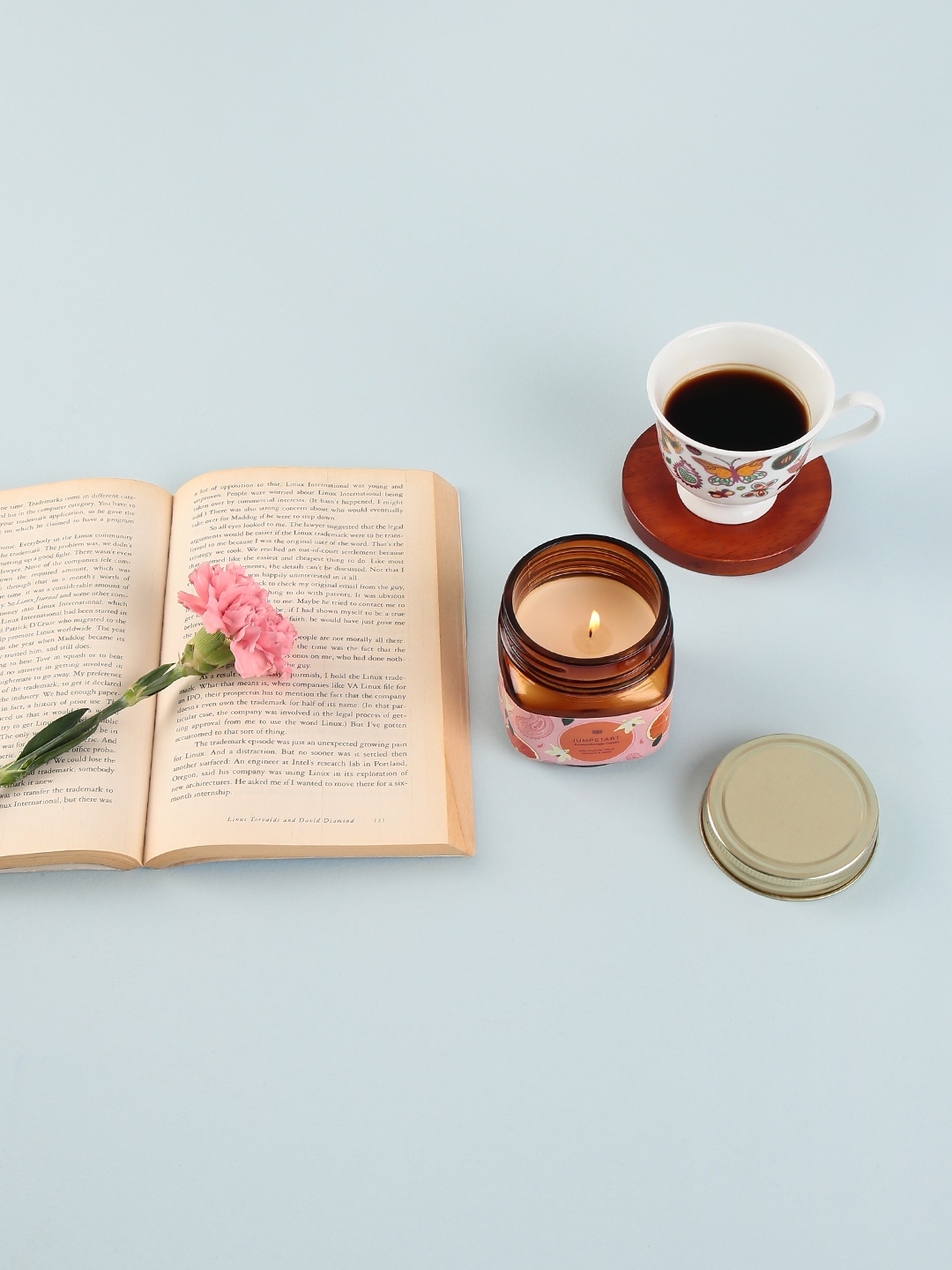 

Chumbak Pink Aromatherapy Candle Jar