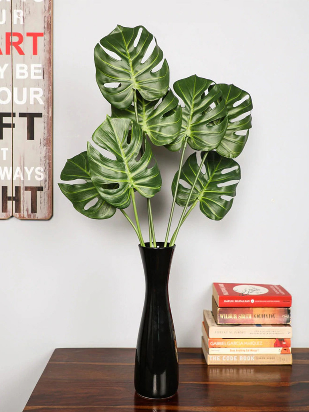 

PolliNation Green Artificial Split Philo Plant