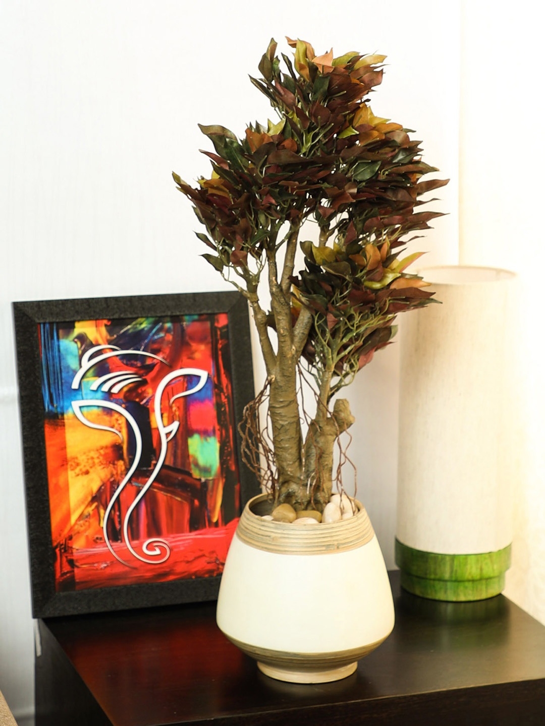 

PolliNation Red Green Artificial Ficus Plant