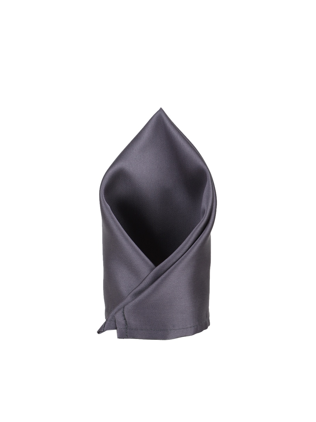 

Peter England Men Grey Solid Pocket Square