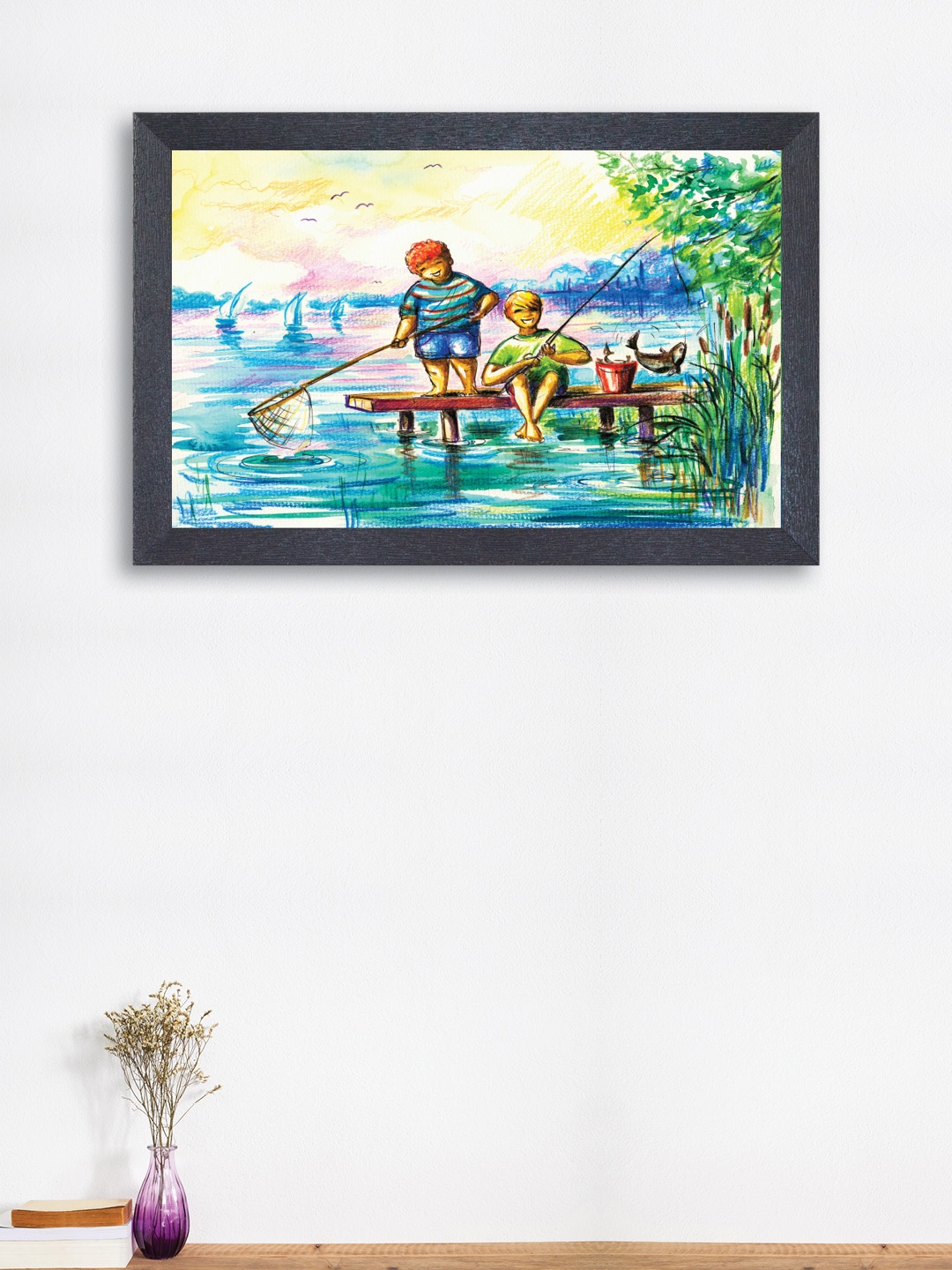 

nest ART Blue & Yellow Abstract Wall Art