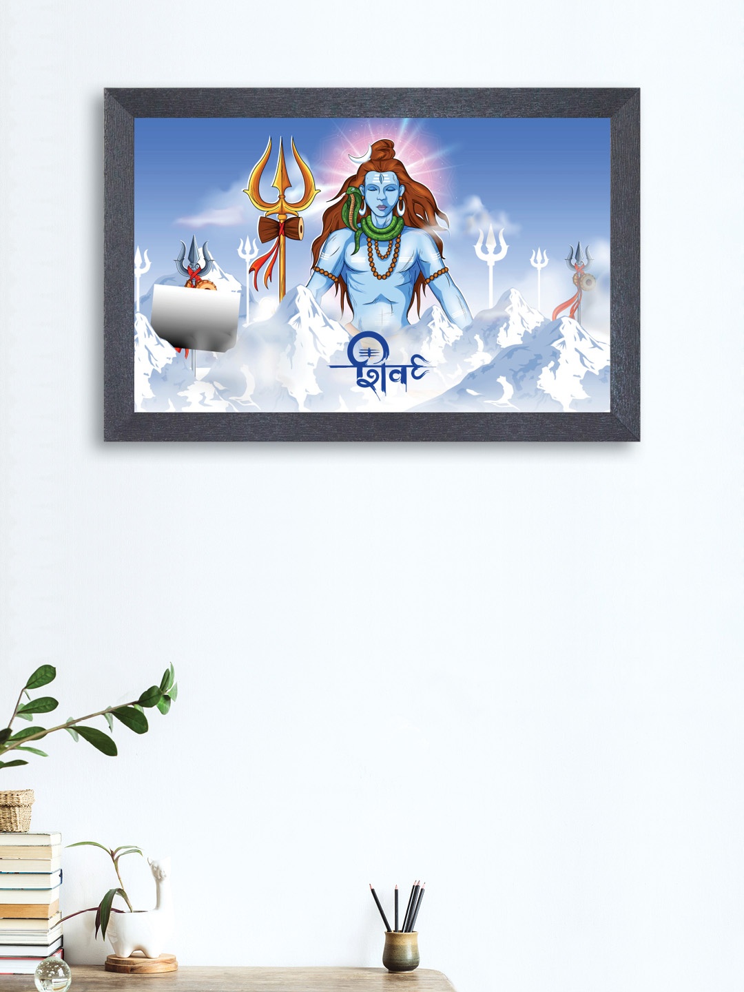 

nest ART Blue Mahadev Wall Art