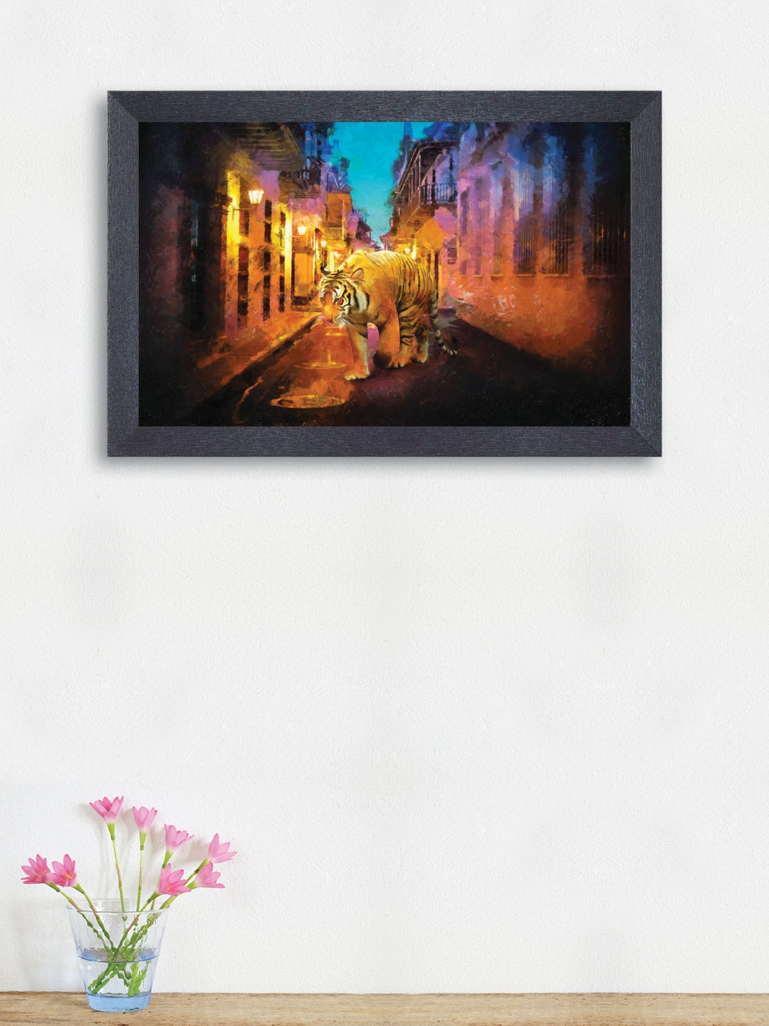 

nest ART Yellow & Blue Abstract Wall Art