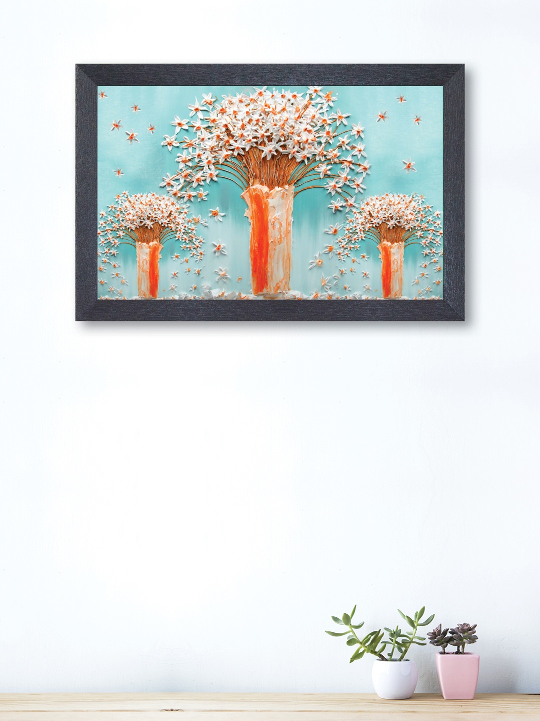 

nest ART Blue & Orange Abstract Wall Art