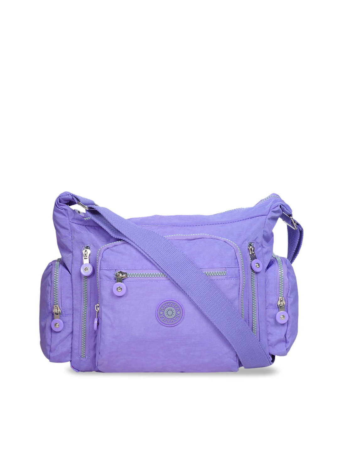 

BAHAMA Unisex Purple Solid Messenger Bag