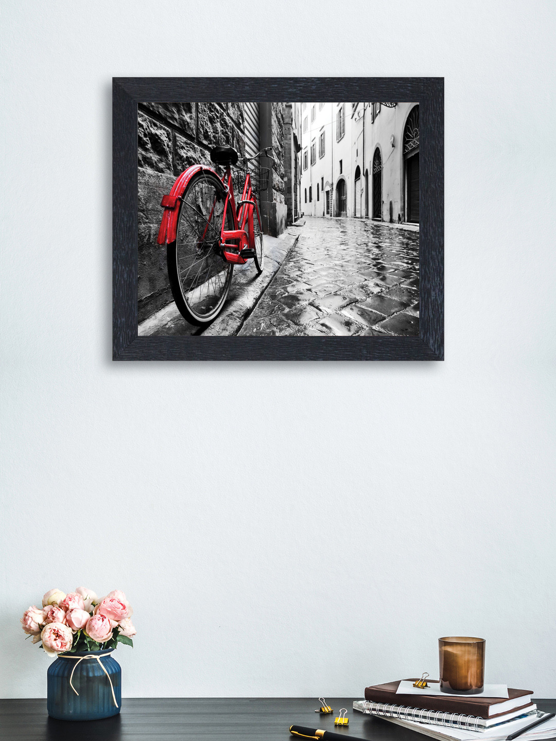 

nest ART Red & Black Abstract Wall Art